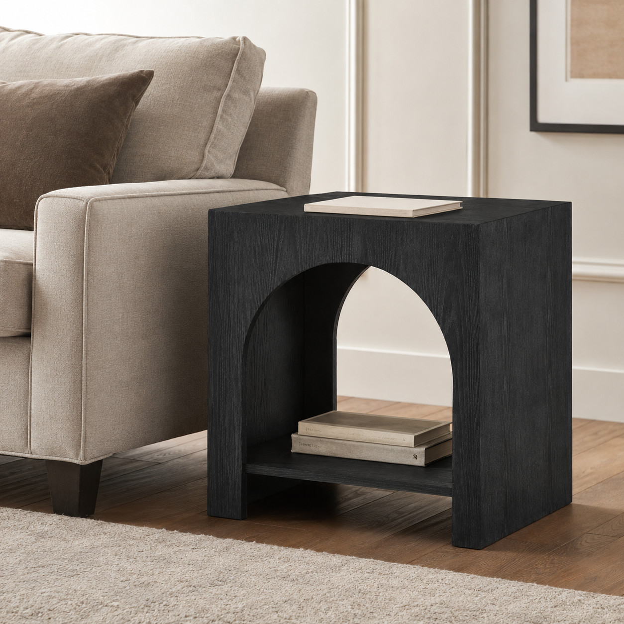 Rustic Farmhouse Side Table – Brand New
