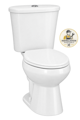 NEW Glacier Bay Pro Series Dual Flush Toilet